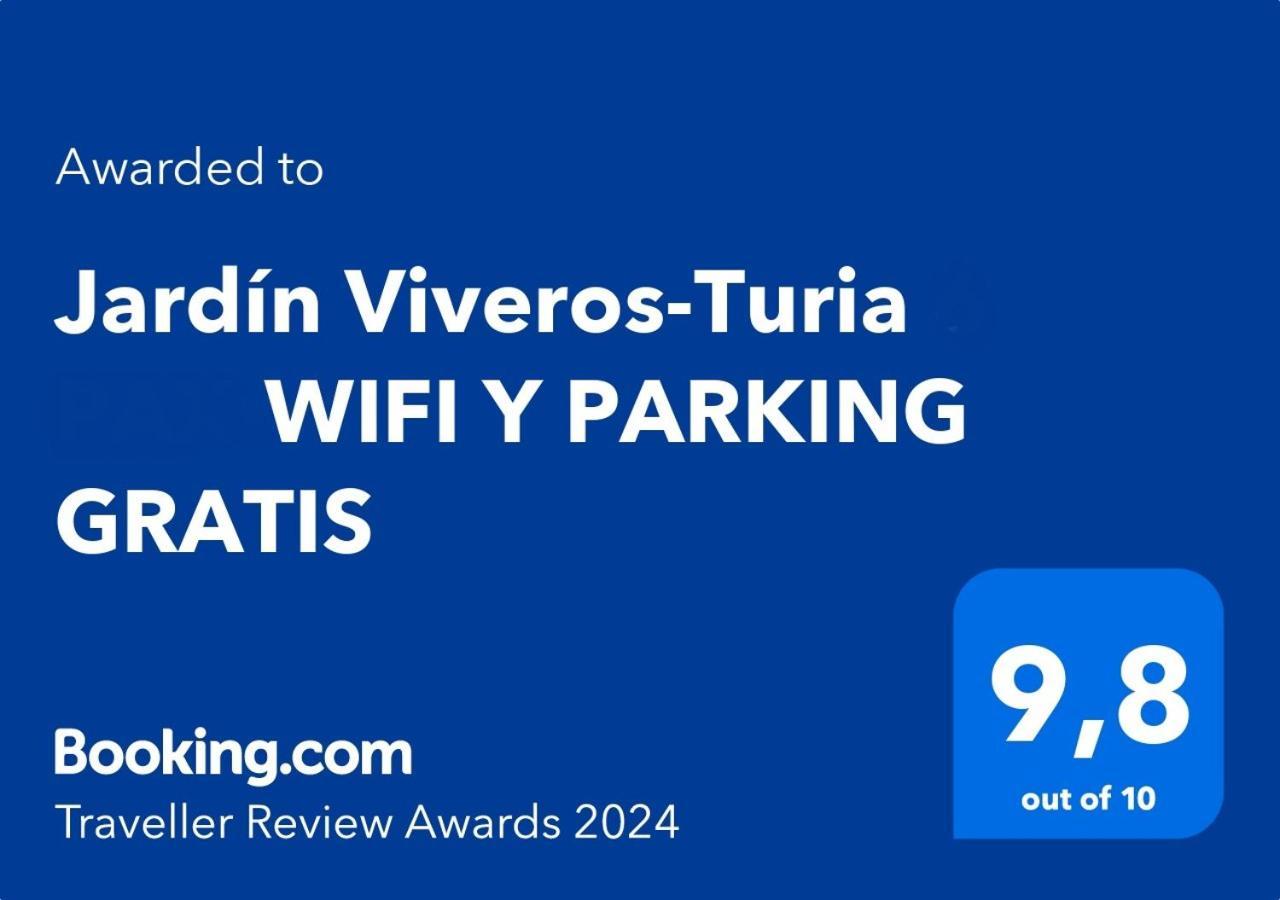 Apartamento Jardin Viveros-Turia Valencia Exterior foto